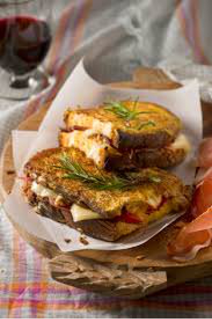 Speck and Toma Piemontese Toastie | Caseificiolongo