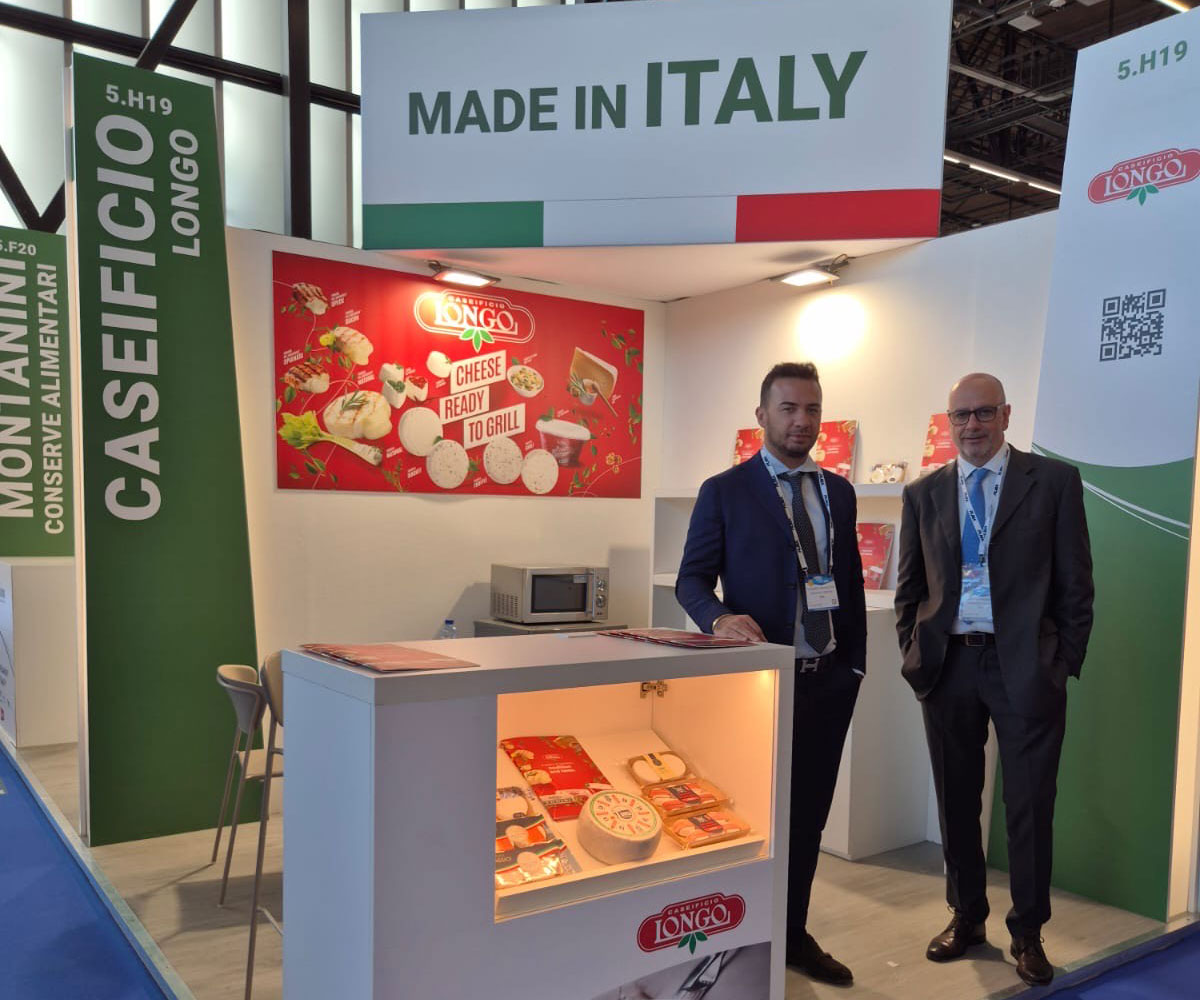 Il Tomino del Boscaiolo con la Spianata Calabra a PLMA Amsterdam 2025