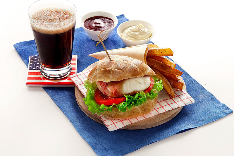 Burger di Tomino del Boscaiolo® allo Speck	