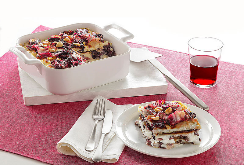 Lasagna al Radicchio Rosso con Paglierina®