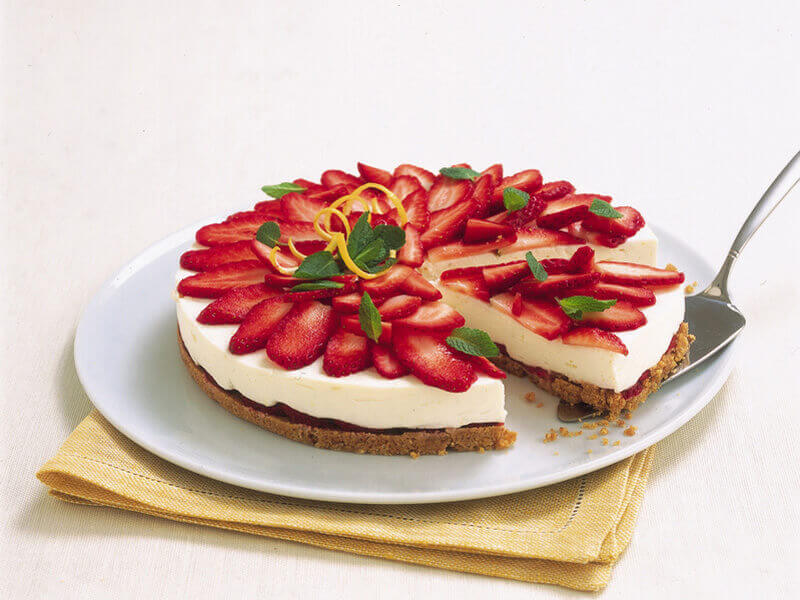 Cheesecake di fragole	