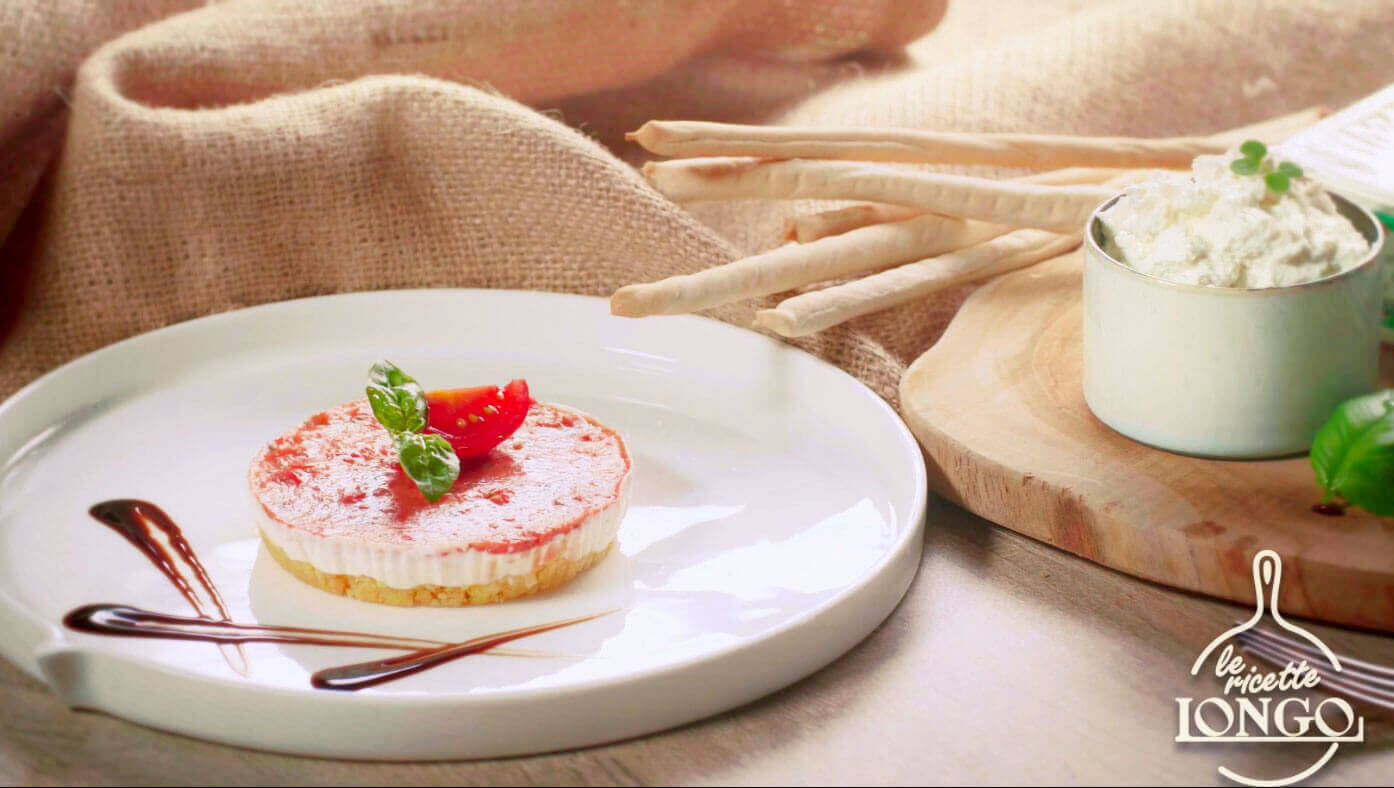 Cheese Cake salata con Seirass