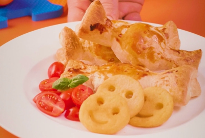 Papà | Caramelle di sfoglia ripiene di Tomino baby